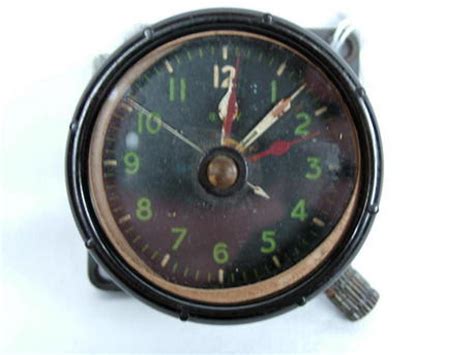 Raf Mk Iid Aircraft Cockpit Clock