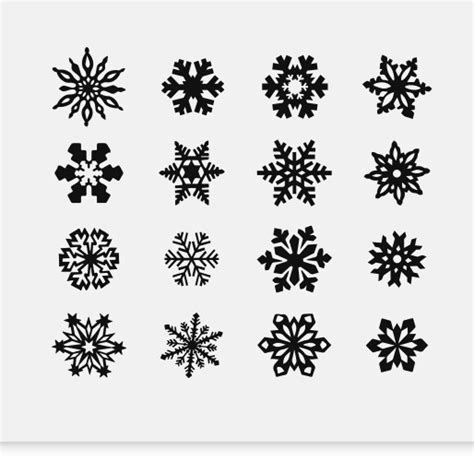 Free Snowflake Vector Images (over 8,800)