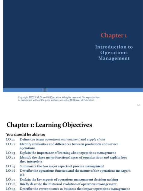 Stevenson 14e Chap001 Pdf Operations Management Supply Chain