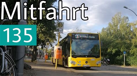 Mitfahrt Mercedes Benz Citaro C G Linie Alt Kladow S U