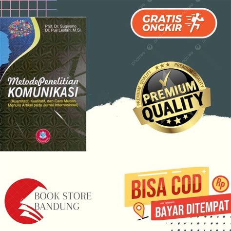 Jual Buku Metode Penelitian Komunikasi Sugiyono Shopee Indonesia