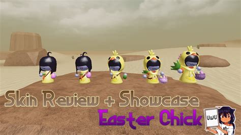 Easter Chick Skin Showcase Review Tower Heroes Youtube