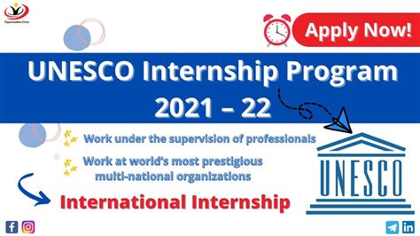 Unesco Internship Funded International Internship By Un Apply