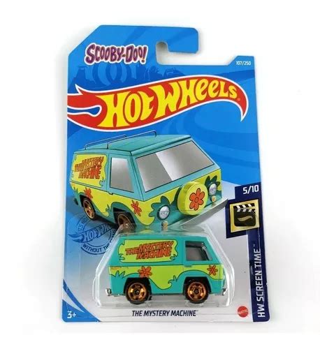 Hot Wheels The Mystery Machine Scooby Doo Maquina Misterio Meses Sin