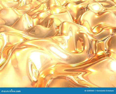 Gold Silk Stock Illustration Illustration Of Fluid Rich