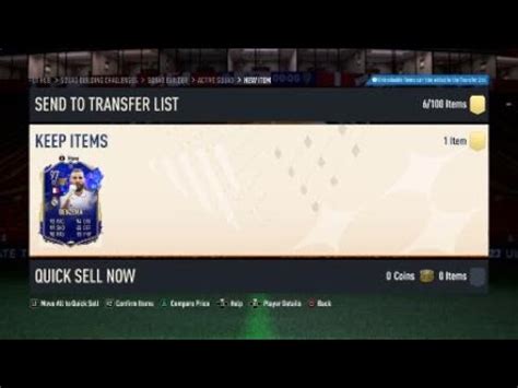 Toty In A Player Pick Youtube