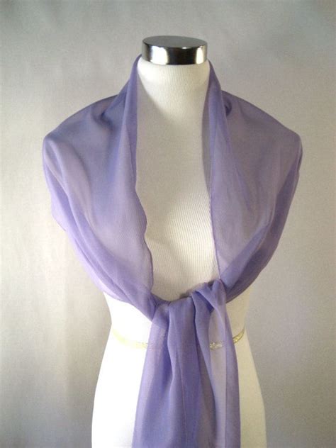 Lavender Chiffon Evening Wrap Shawl Custom Made Lavender Etsy Evening Wraps Shawls And