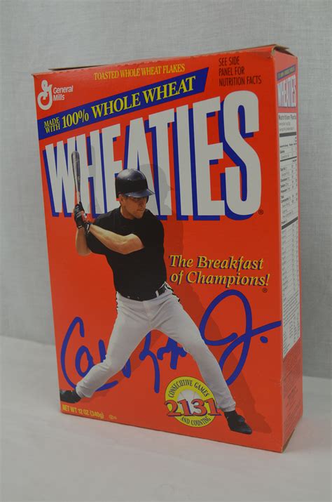 Lot Detail - Cal Ripken Jr. 2131 Wheaties Box