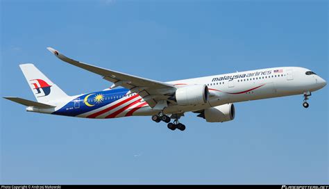 9M MAG Malaysia Airlines Airbus A350 941 Photo By Andrzej Makowski ID