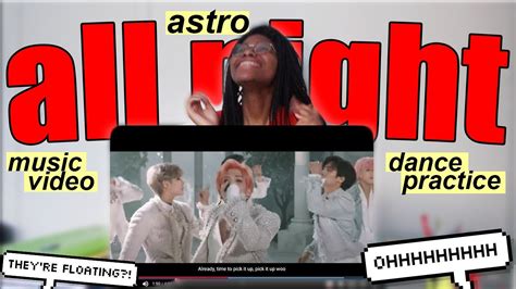 ASTRO 아스트로 All Night 전화해 M V REACTION YouTube