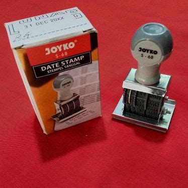 Jual Joyko Stempel Lunas Dan Tanggal S Shopee Indonesia