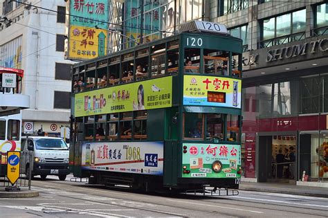 Free photo: hongkong, tram, train, railway, asia, hong, kong | Hippopx