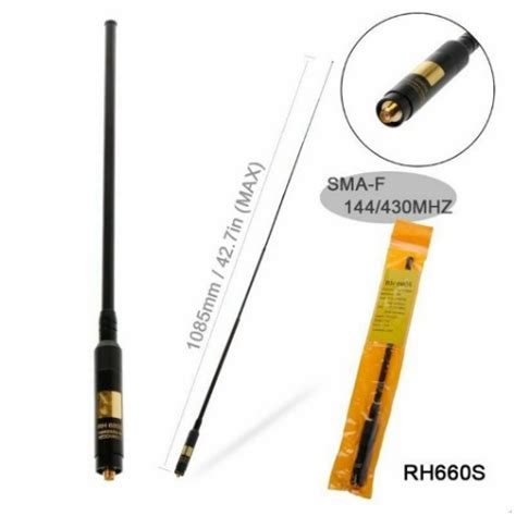 Diamond Rh S Handheld Telescopic Antenna For Baofeng Cignustwo Way