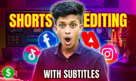 Edit Your Youtube Shorts Instagram Reels And Tiktok With Subtitles By