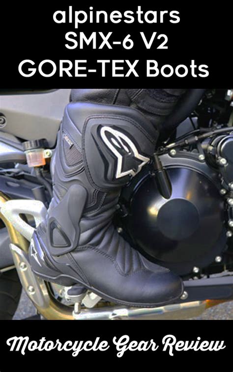 Alpinestars Smx V Gore Tex Boots Review Wizzware