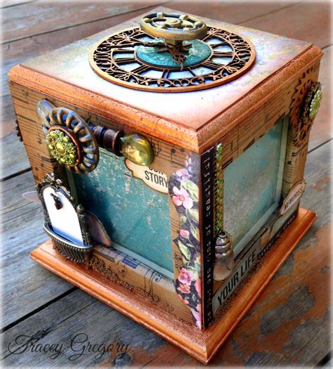 Leaky Shed Studio: Steampunk Box with Tracey G.