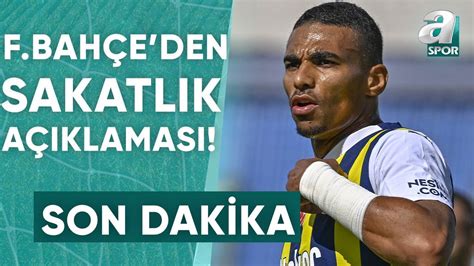 Fenerbahçe den Sakatlık Açıklaması Alexander Djiku A Spor Ana