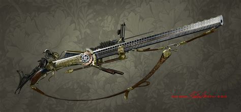 Mowrer Art Steampunk Frankenstein And More Steampunk Aether Rifle