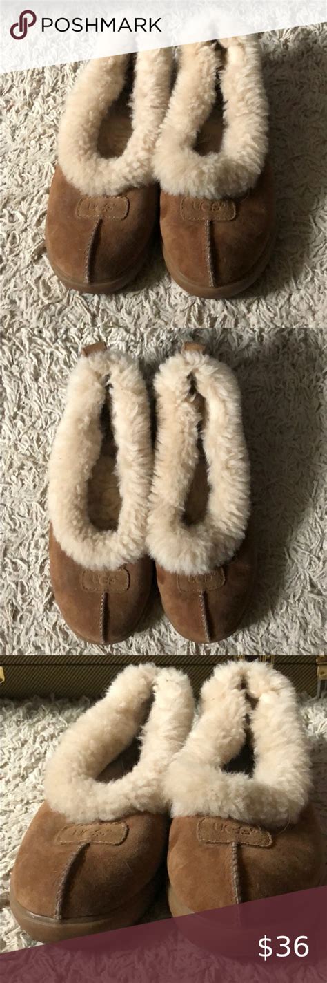 UGG house slippers These fuzzy warm and cozy slippers are awesome ...