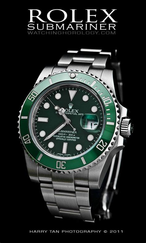 Rolex Green Submariner (Ref. 116610LV) - WatchingHorology | Rolex ...