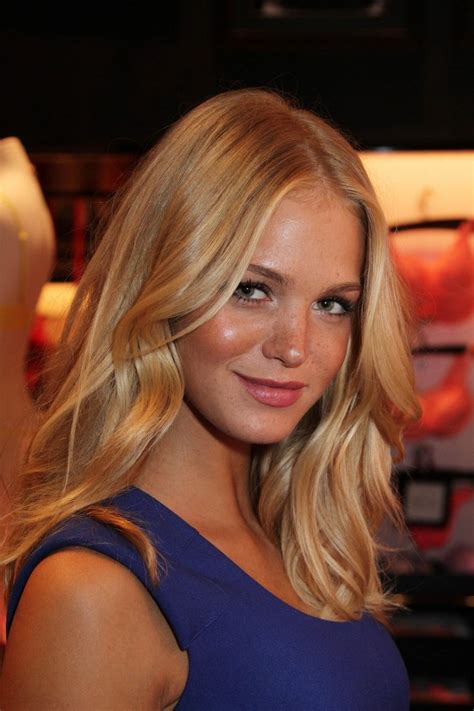 Women Blonde Erin Heatherton Closeup Portrait HD Wallpaper Rare Gallery