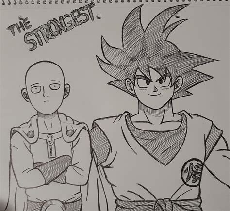 The Strongest, Son Goku and Saitama : r/OnePunchMan