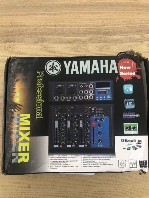 YAMAHA MG 04BT MIXER Auto Accessories On Carousell