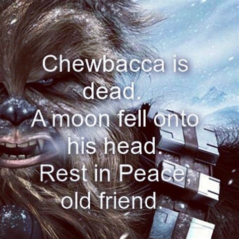 Rj Atman On Instagram Rip Chewbacca Ok I May Be A Little Late To