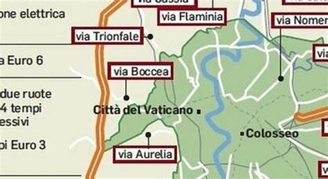 Roma Blocco Del Traffico Oggi Domenica 14 Febbraio Stop Alle Auto