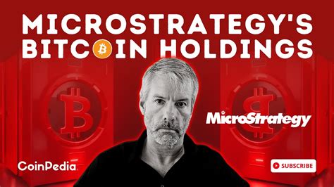 Microstrategy S Btc Holdings Michael Saylor S Epic Bitcoin Investment