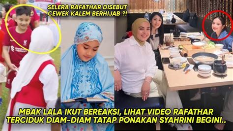 Rafathar Terciduk Tatap Wajah Ponakan Syahrini Sampai Begini Mba Lala