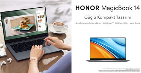 HONOR MagicBook 14 2021 AMD Özellikleri | HONOR Resmi site (Türkiye)