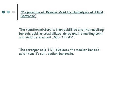 Ethyl Benzoate Uses