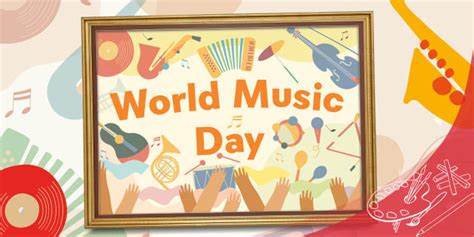 World Music Day Poster Twinkl Art Gallery Teacher Made