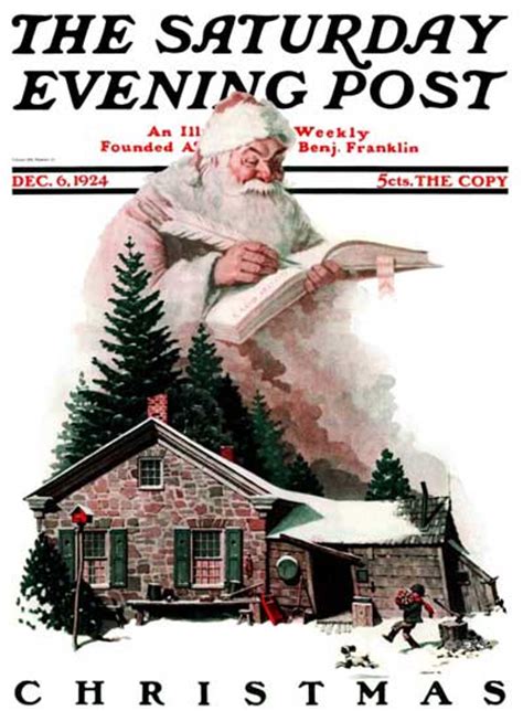 Classic Covers Santa Claus The Saturday Evening Post