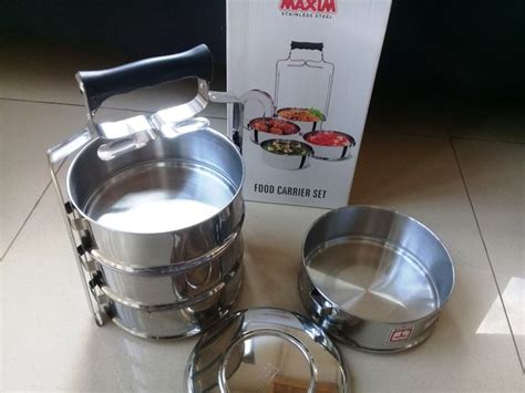 Jual Rantang Susun D Cm Food Carrier Maxim Stainless Steel Maspion