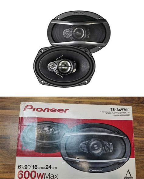 Pioneer TS-A6970F 6″X9″ 5-Way Coaxial Car Speaker Universal – Trims