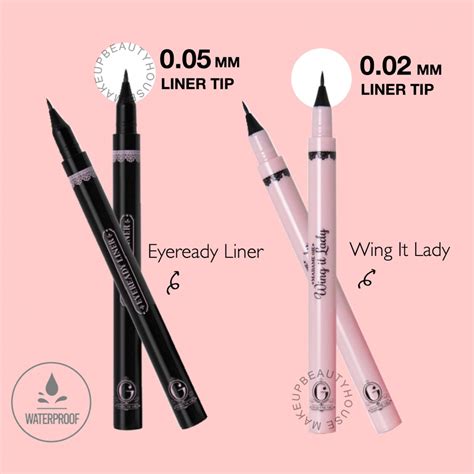 Jual Madame Gie Eyeready Liner Wing It Lady Eyeliner Pen Black