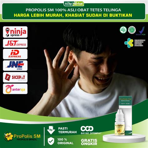 Jual Obat Congek Tetes Telinga Bernanah Berair Berdarah Berdengung