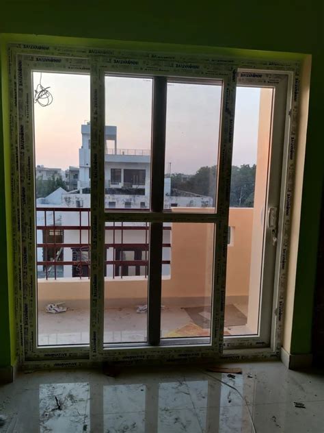 Toughened Glass Innovative UPVC Combination Sliding Windows At Rs 570