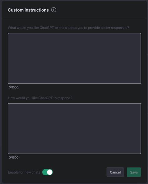6 Super Ways To Use Chatgpts Custom Instructions Feature Chatgptguideai