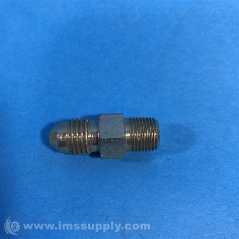 Straight Steel Flared Threaded Male To Threaded Male Fitting Ims Supply