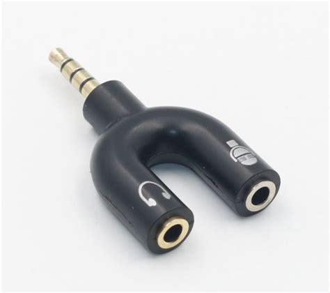 Переходник МиниДжек 3,5 мм Двойник Mini Jack для гарнитуры – фото ...