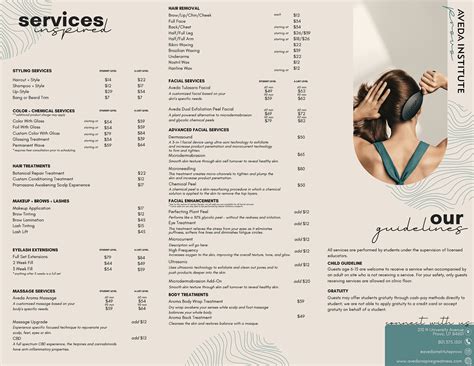 Salon Services in Provo, UT | Aveda Institutes