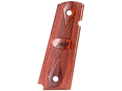 Kimber Double Diamond Grips 1911 Government Commander Rosewood Kimber