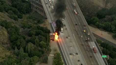 2 Fiery Big Rig Incidents 1 Of Them Fatal Cause Wednesday Morning