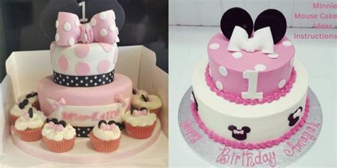 Minnie Mouse Cake Ideas Best Recipe For 2 Tier Birthday Cake