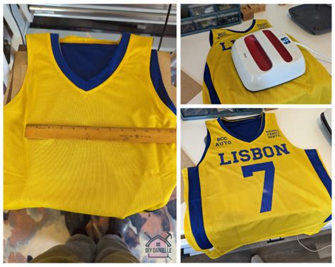 Design Custom Basketball Jerseys With The Cricut Maker DIY Danielle