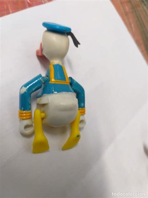 lote 4 muñecos antiguos disney pato donald tio Comprar Otras Figuras