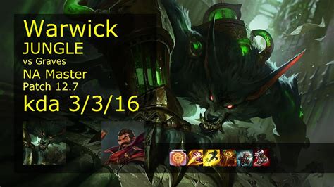 Rank Na Warwick Jungle Warwick Vs Graves Youtube